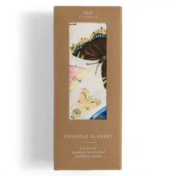 One Canoe Two Paper Co - Flutter and Friends Baby Swaddle