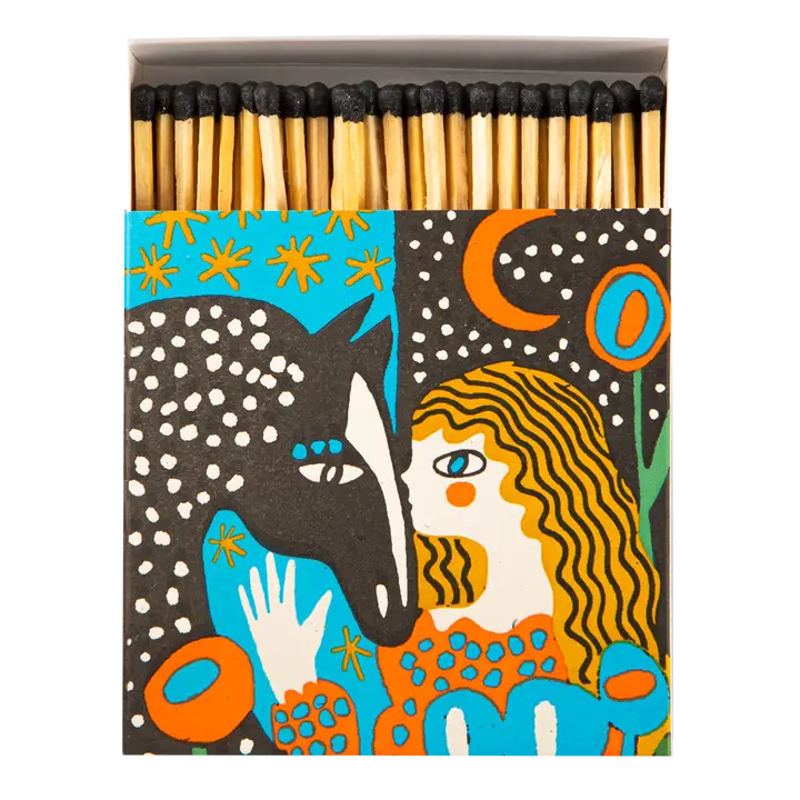 Archivist Gallery - Heart Horse Square Safety Matches