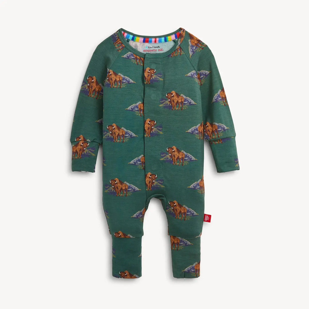 Magetic Me - Bison Modal Magnetic Convertible Coverall