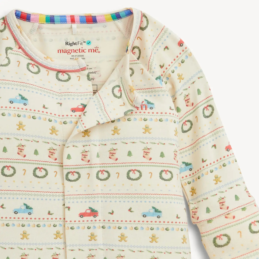 Magnetic Me - Traditional Christmas Modal Coverall
