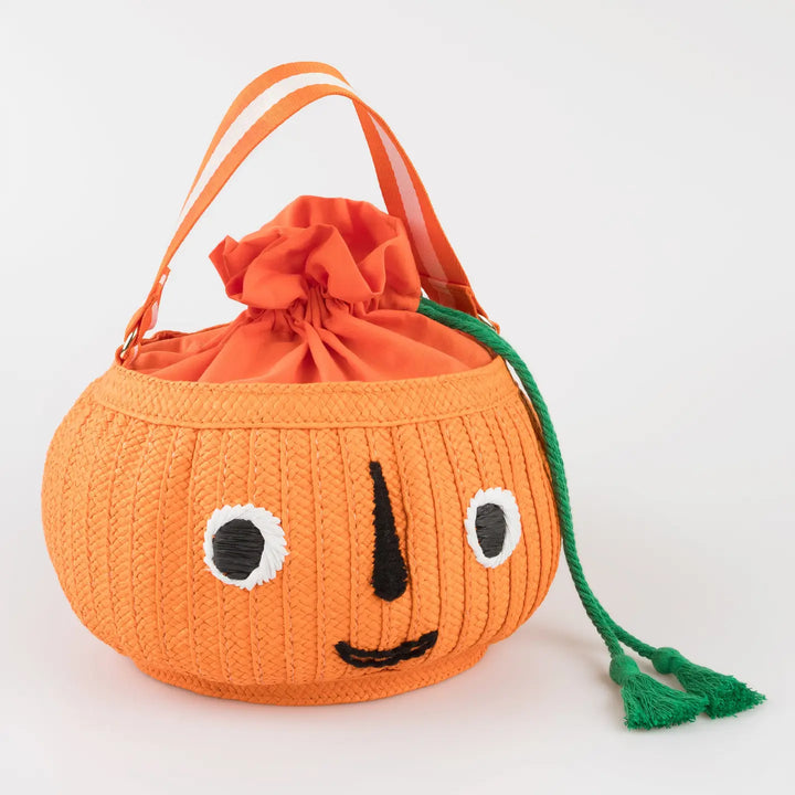 Meri Meri – Trick or Treat Pumpkin Basket Bag