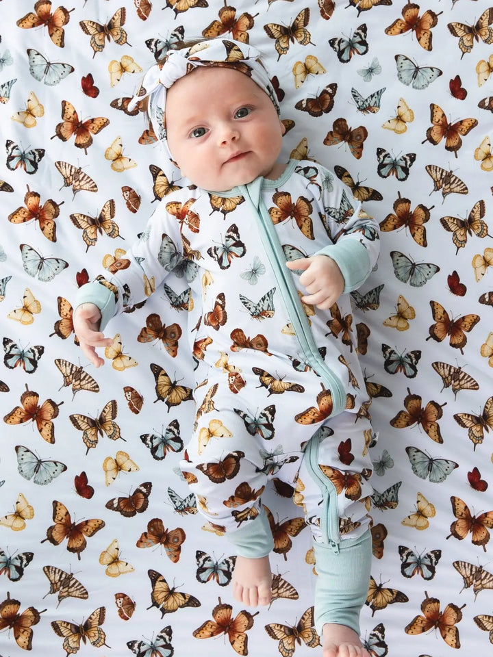 Jammie Session – Butterfly Kisses Bamboo Romper