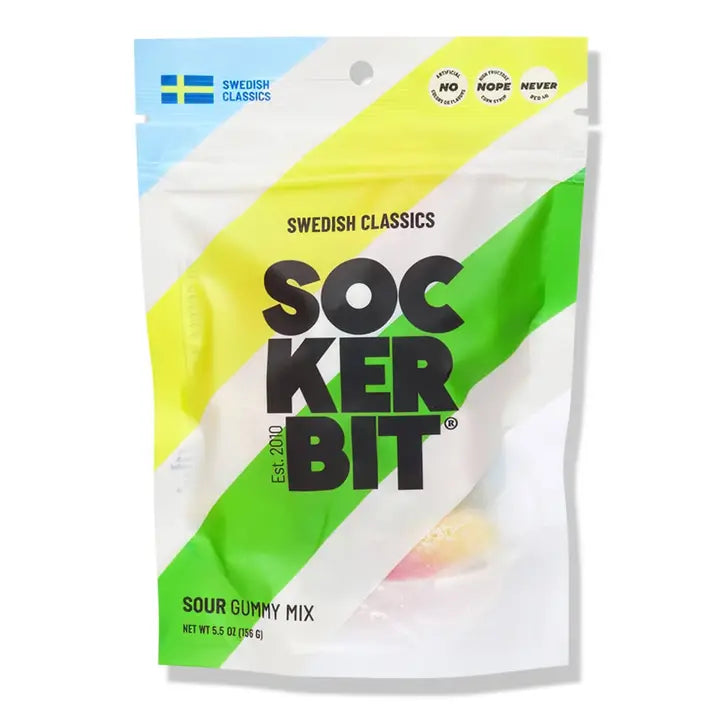 Sockerbit – Swedish Candy Sour Mix 5.5 oz