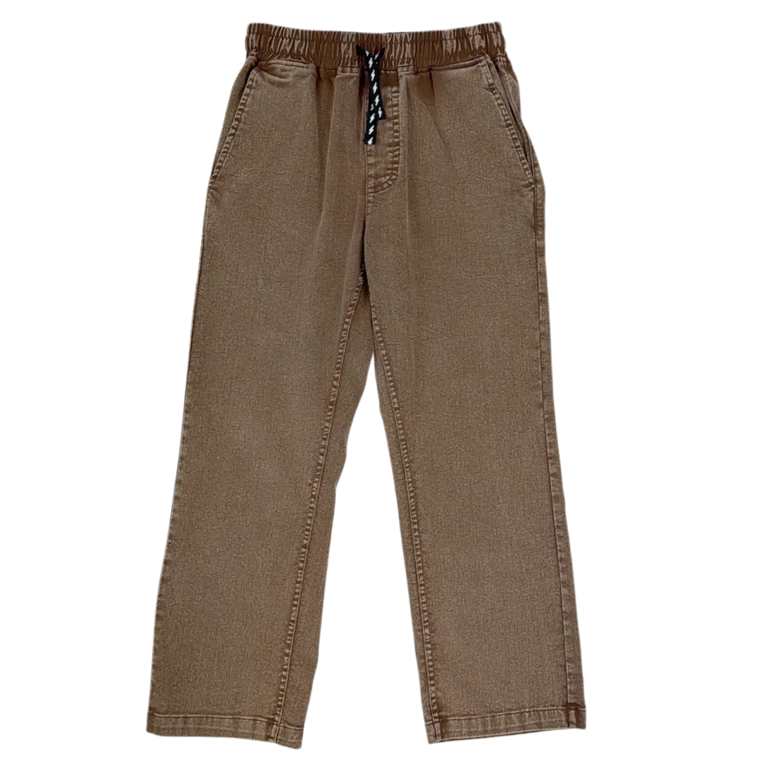 Tiny Whales – Garage Pants in Mineral Brown