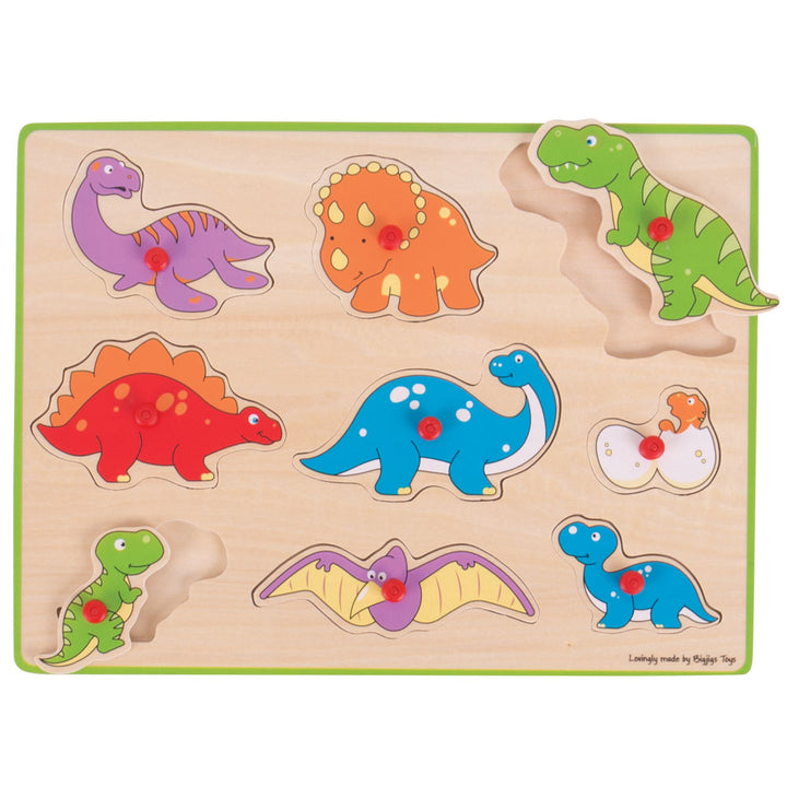 Lift Out Puzzle in Dinosaurs