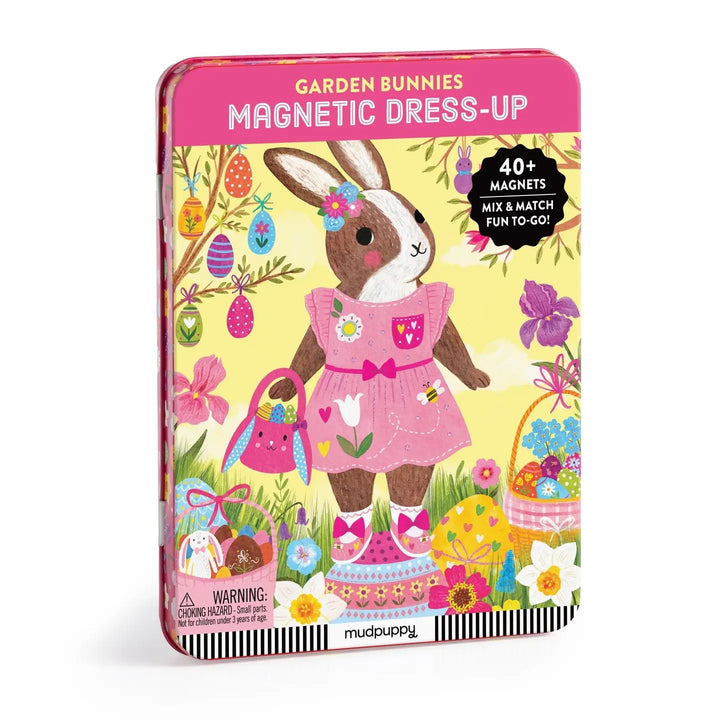 Garden Bunnies Magnetic Dress Up Set