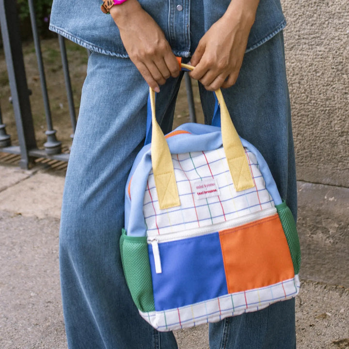 Mini Kyomo – Colorblock and Notebook Backpack