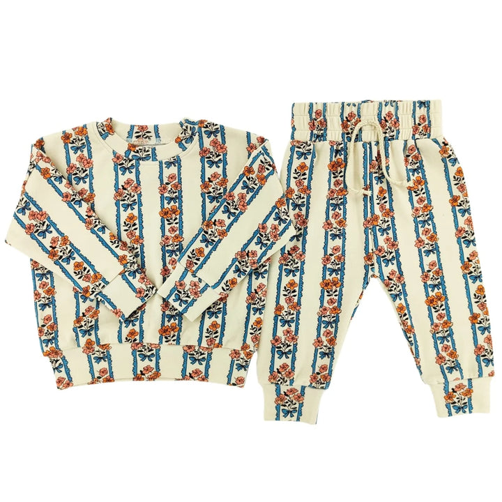 Little One Shop – Cottage Bouquet Crewneck Set