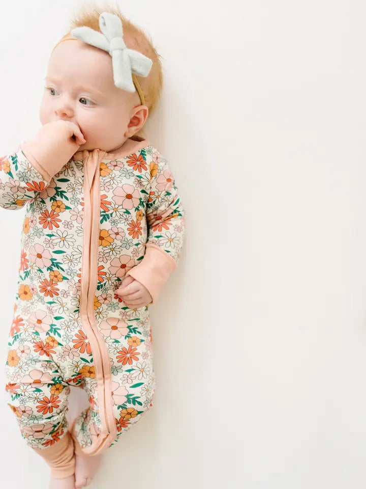 Little One Shop – Boho Floral Bamboo Sleeper