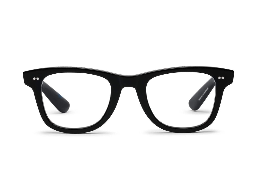 Caddis – Porgy Backstage Reading/Bluelight Glasses in Gloss Black