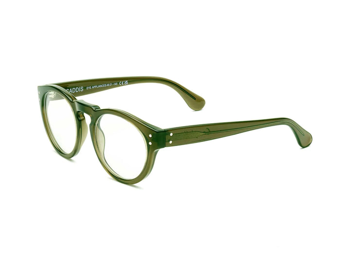 Caddis – Campbells Blue Light + Reading Glasses in Heritage Green