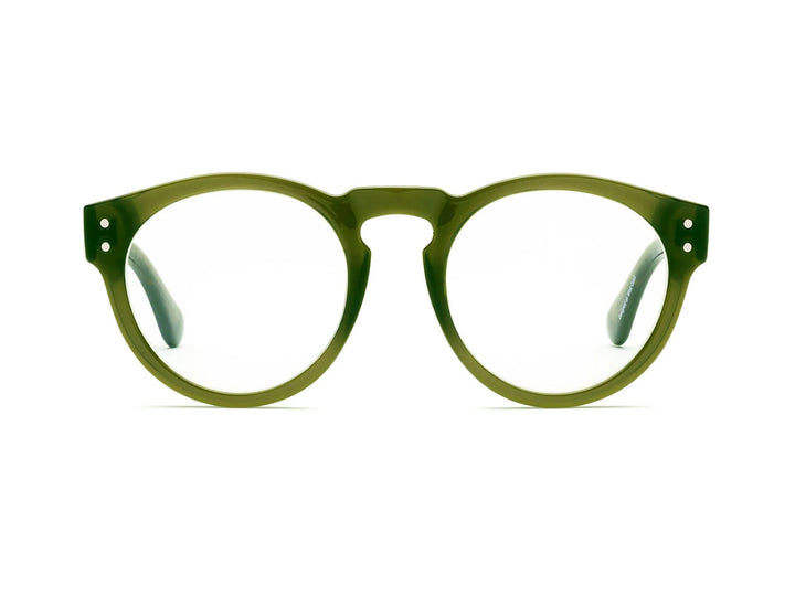 Caddis – Campbells Blue Light + Reading Glasses in Heritage Green