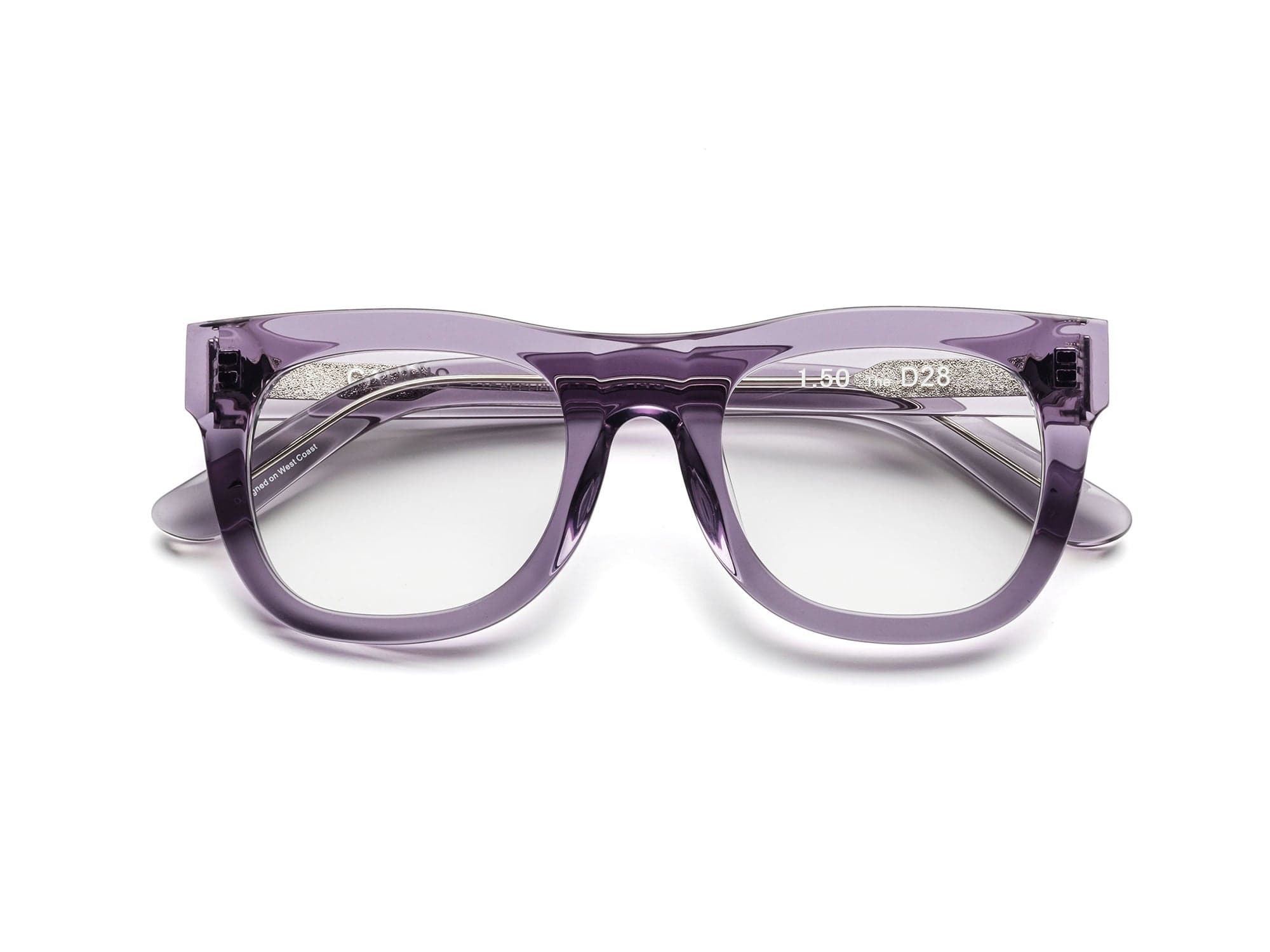 Purple reading glasses online