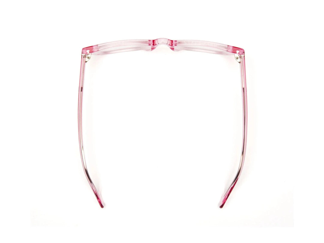 Caddis – Miklos Reading/Bluelight Glasses in Clear Pink