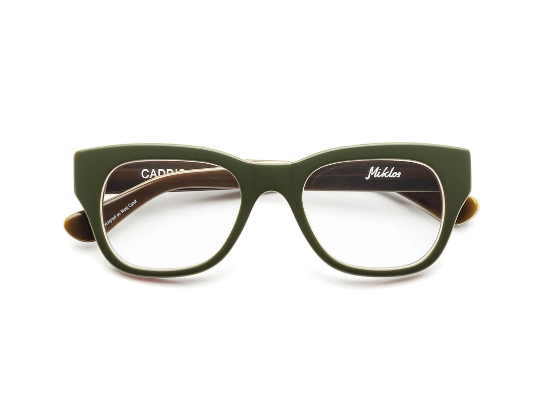 Caddis – Miklos Blue Light + Reading Glasses in Frog Blender