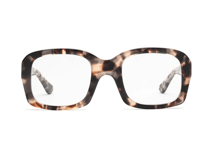 Caddis – Shelby Blue Light + Reading Glasses in Turtle Dove