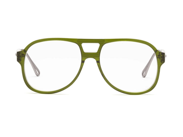 Caddis – Triple G Reading Glasses in Heritage Green
