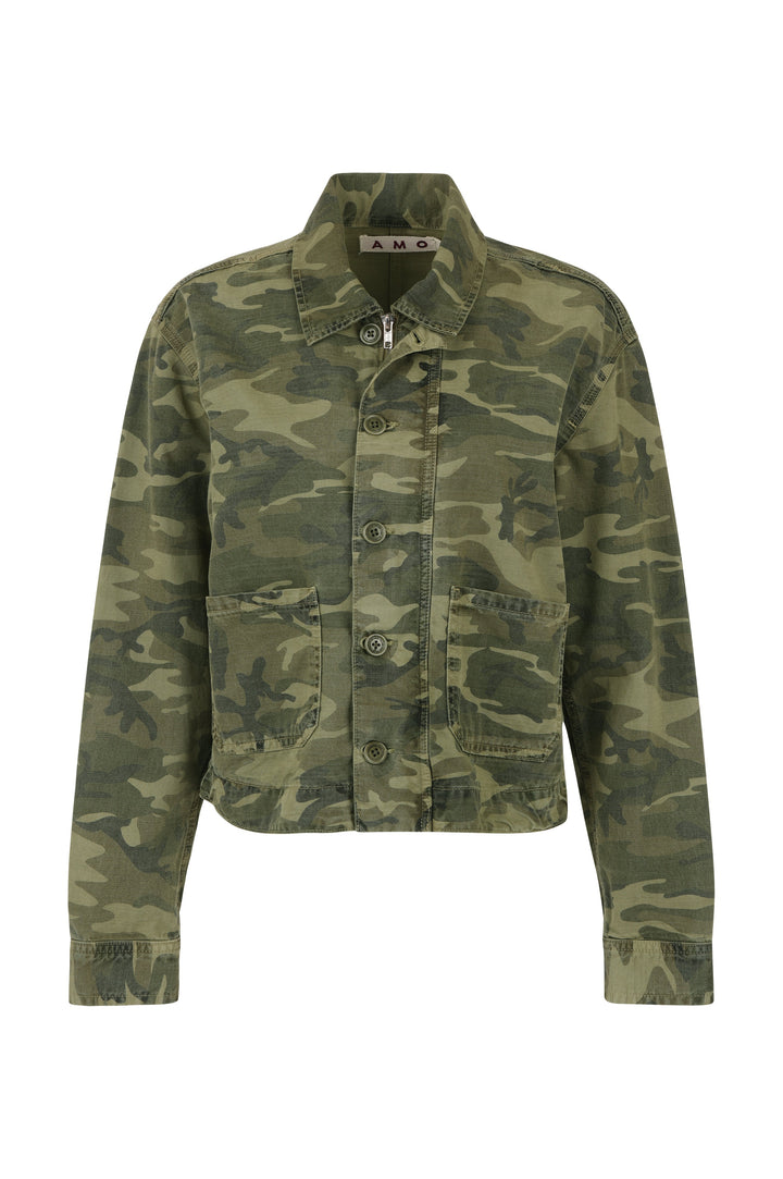 AMO Denim – Denim Cadet Jacket in Camo