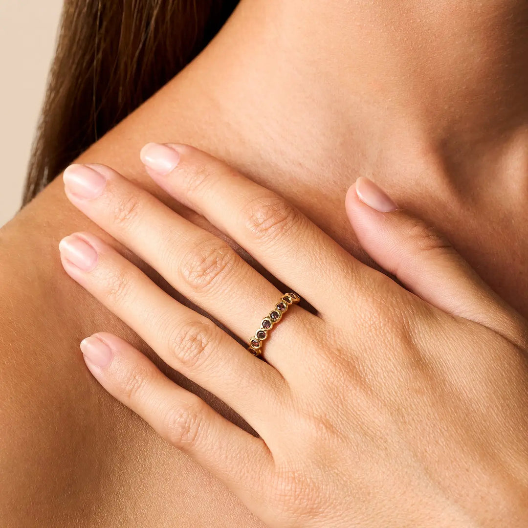 Agapée – Amélia II Brown Ring