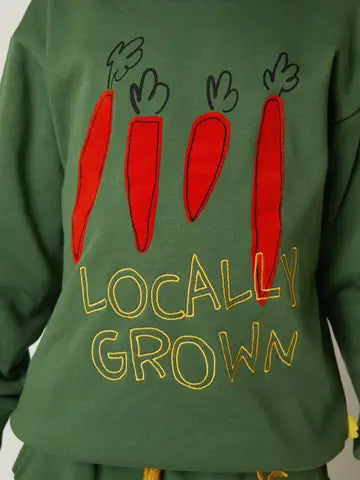 Mon Coeur – Locally Grown Sweatshirt in Green Pastures