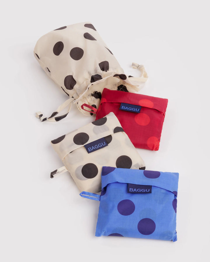 BAGGU - Standard Baggu Set of 3 –– Polka Dot Mix