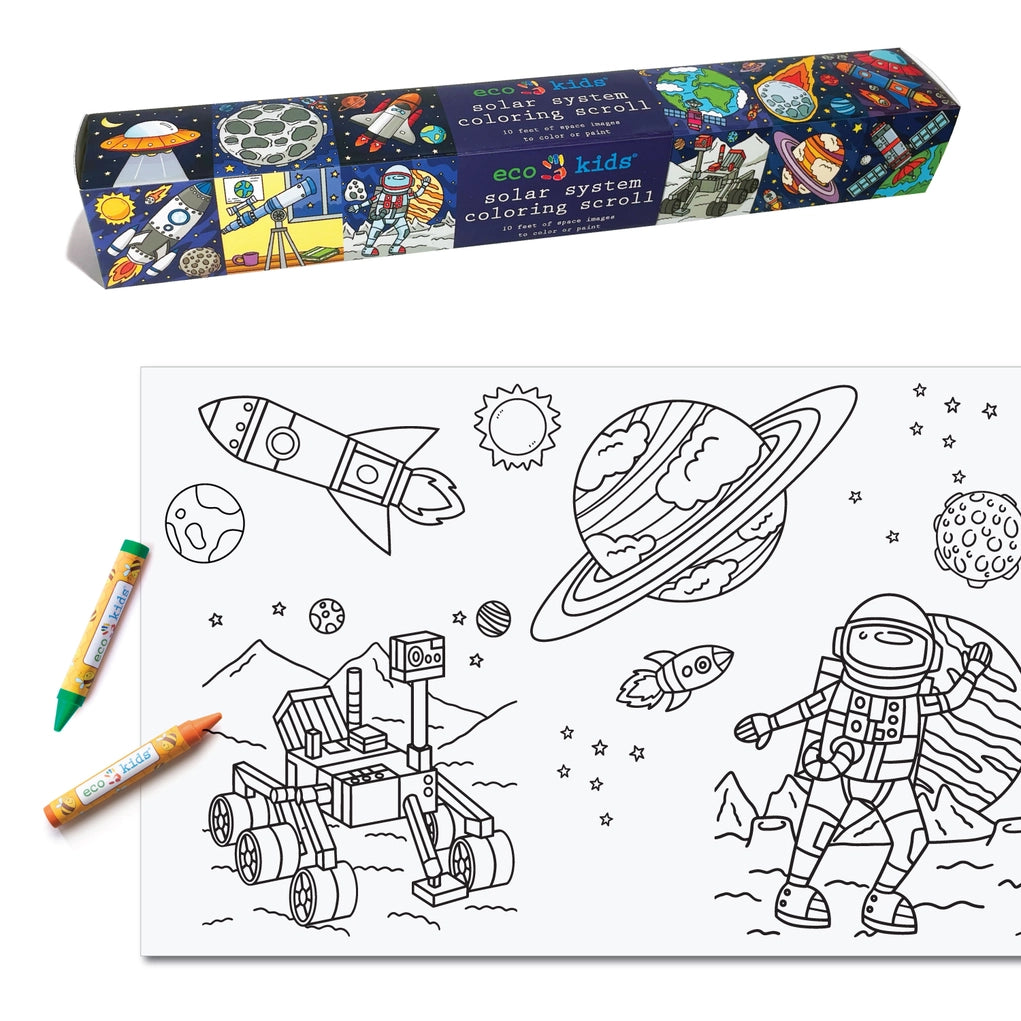Eco-Kids – Outer Space Coloring Scroll