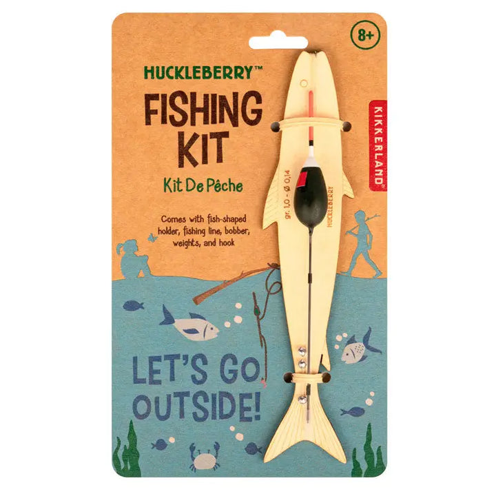 Huckleberry by Kikkerland - Fishing Kit