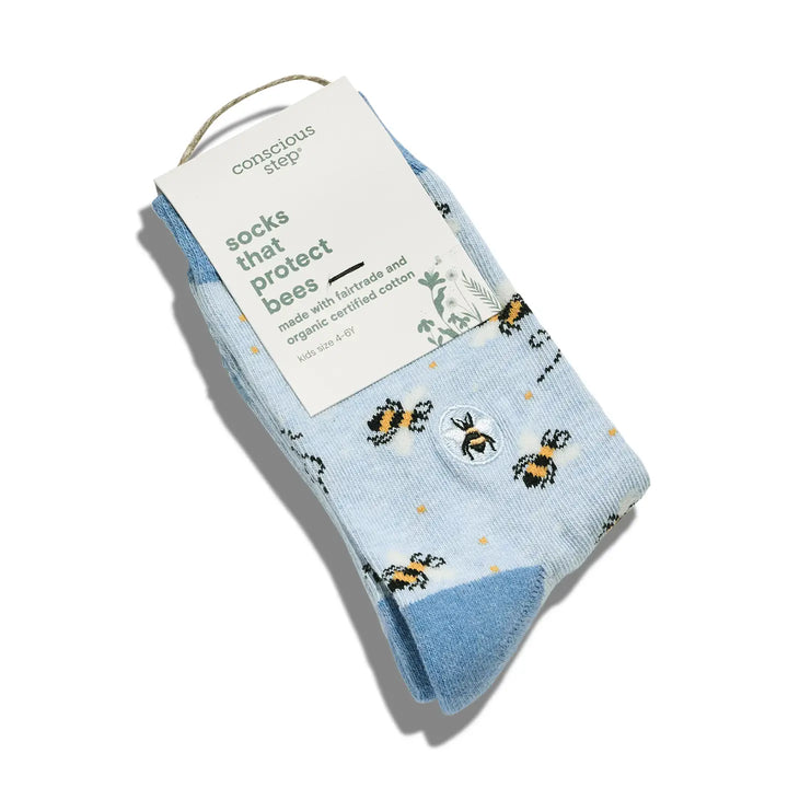 Conscious Step – Kids Socks That Protect Bees