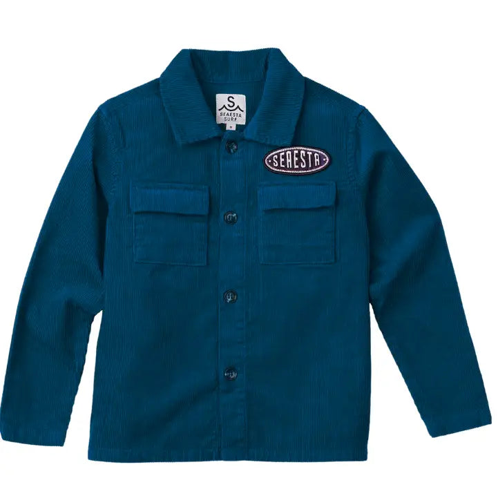 Seaesta Surf- Corduroy Work Jacket in Navy