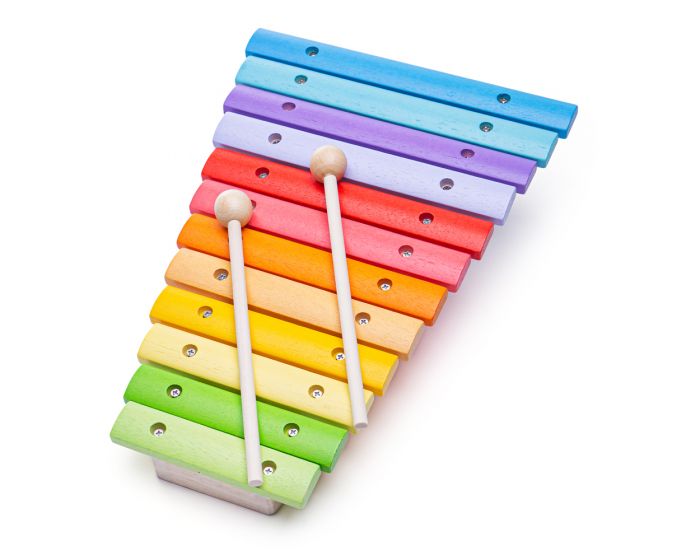 Wooden Rainbow Xylophone