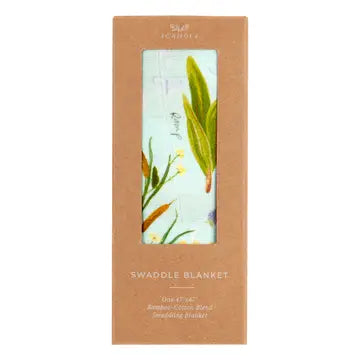 One Canoe Two Paper Co - Flora and Fauna Baby Swaddle