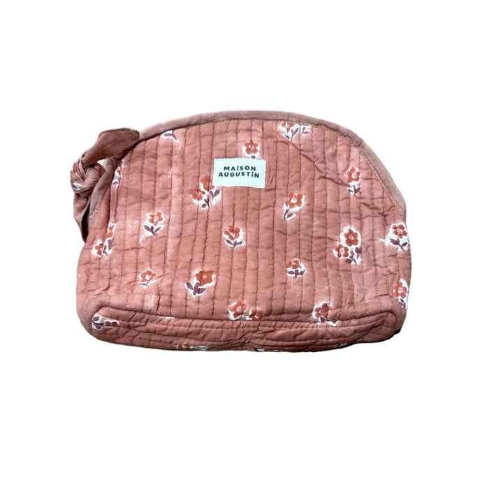 Maison Augustine – Flora Hazelnut Makeup Pouch