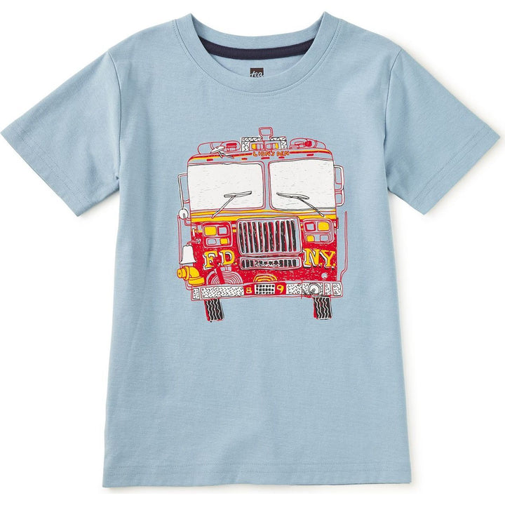 Tea Collection – Fire Truck Graphic Tee