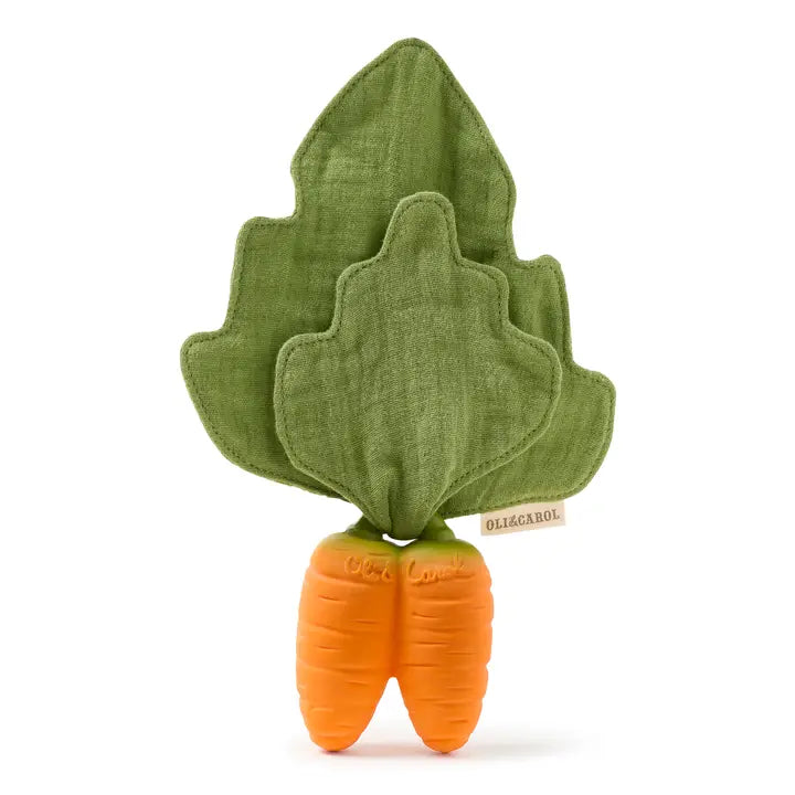 Oli & Carol – Cathy the Carrot Mini Teether