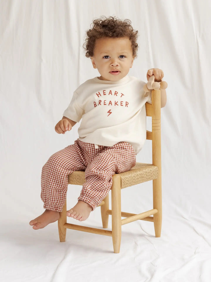 Quincy Mae – Luca Pants in Red Gingham