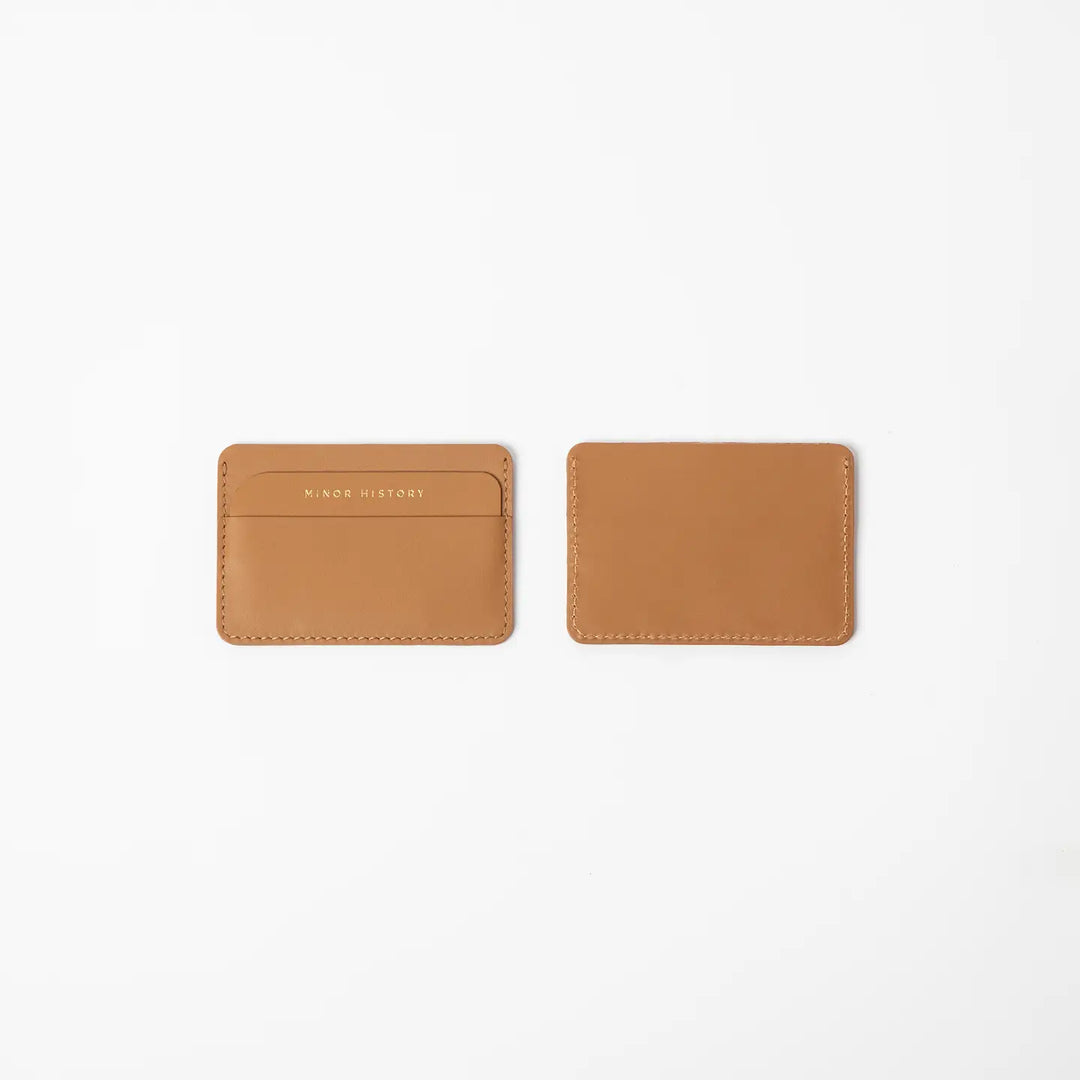 Minor History – The Metro Card Case in Saddle
