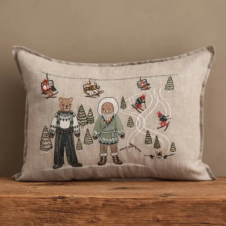 Coral & Tusk – Ski Slope Pillow with Insert