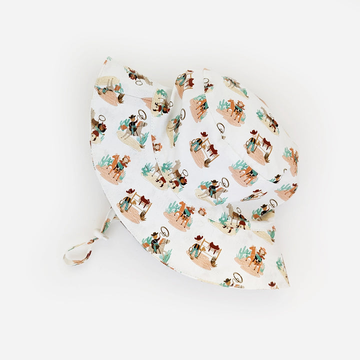 Huggalugs – Cowpoke Western Baby & Toddler Bucket Hat Upf 50+