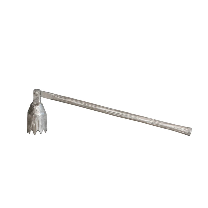 Flower Candle Snuffer in Pewter Finish