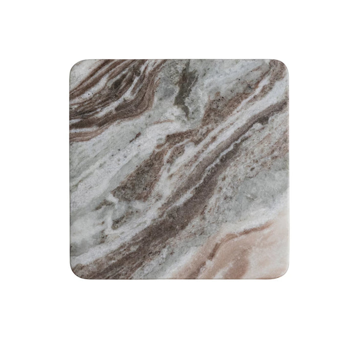 Green Marble Trivet