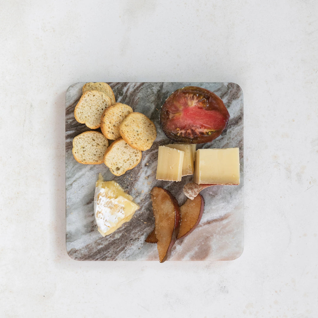 Green Marble Trivet