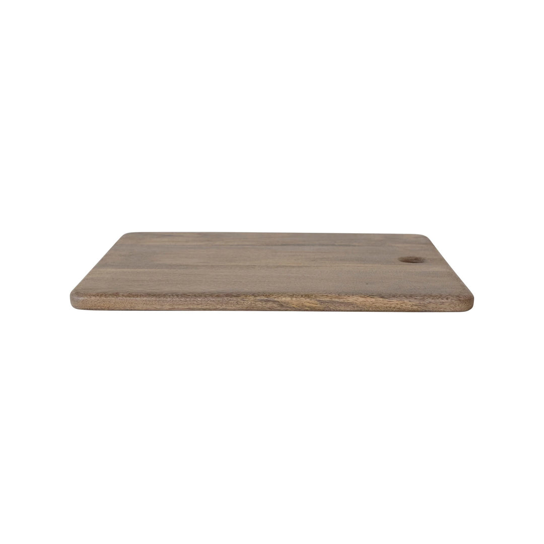 Rectangular Mango Wood Cutting Board w Handle