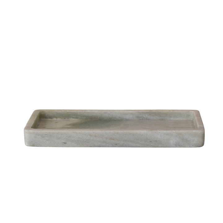 Green Melange Marble Tray