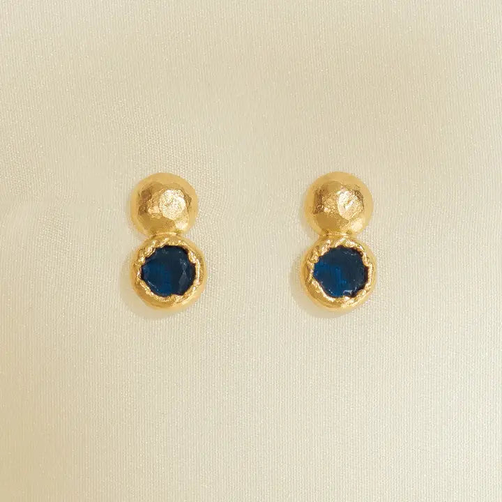 Agapé – Petra Night Blue Earrings