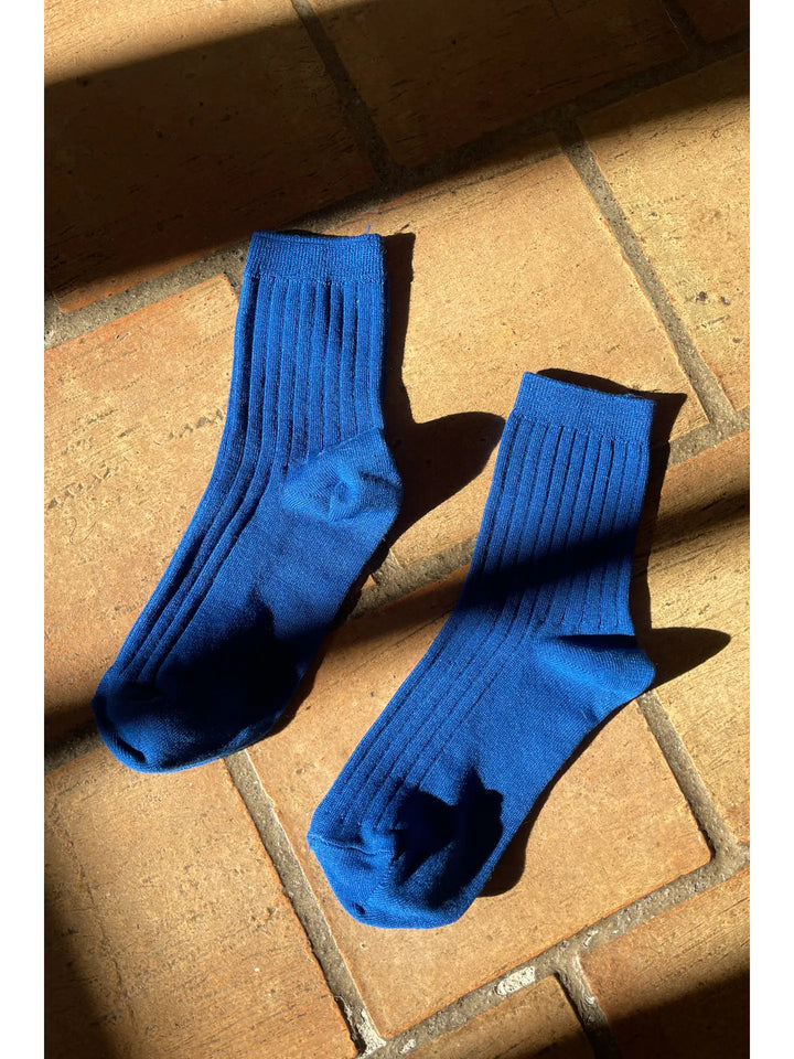Le Bon Shoppe - Mercerized Combed Cotton Rib Socks