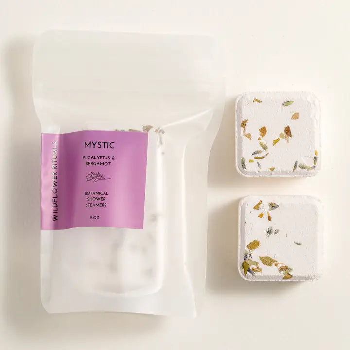Wildflower Rituals - Botanical Shower Steamers in Eucalyptus & Bergamot