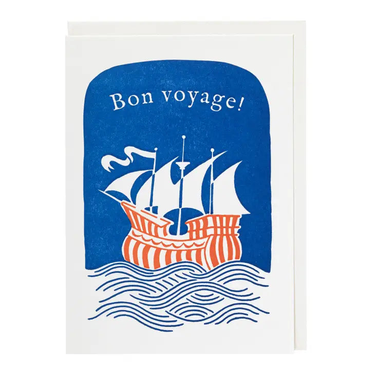 Archivist - Bon Voyage! Card