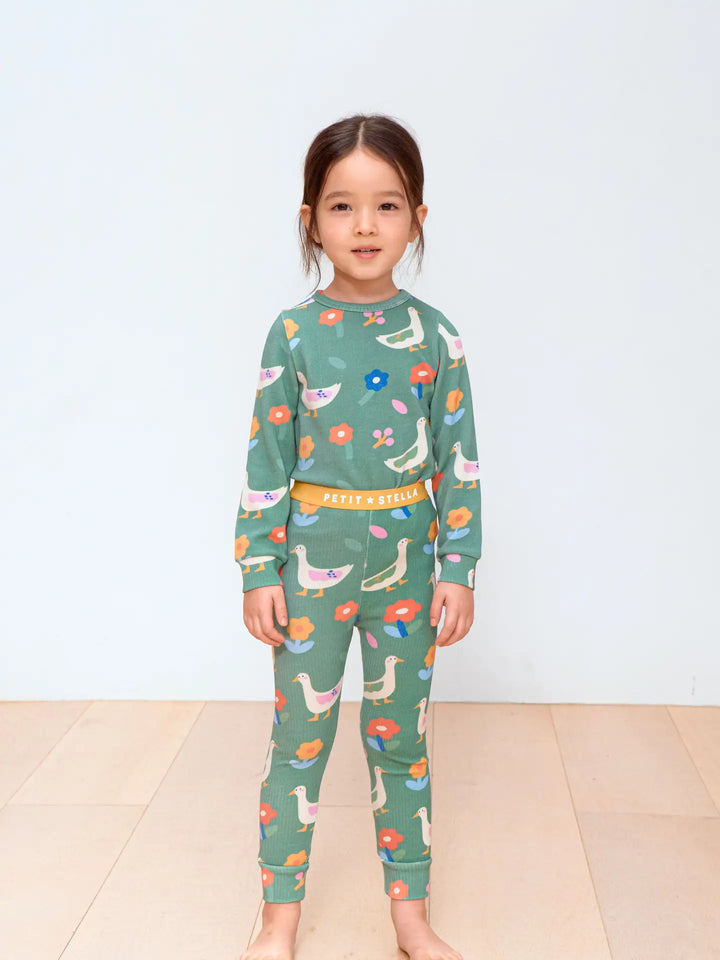 Petit Stella - Duck Pima Blend Pajama Set