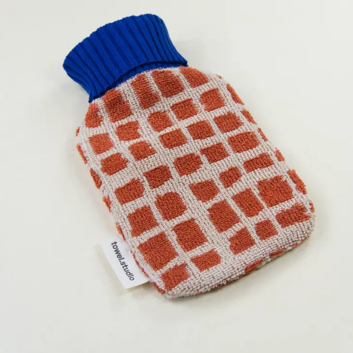 Towel.Studio – Bold Grid Hot Water Bottle