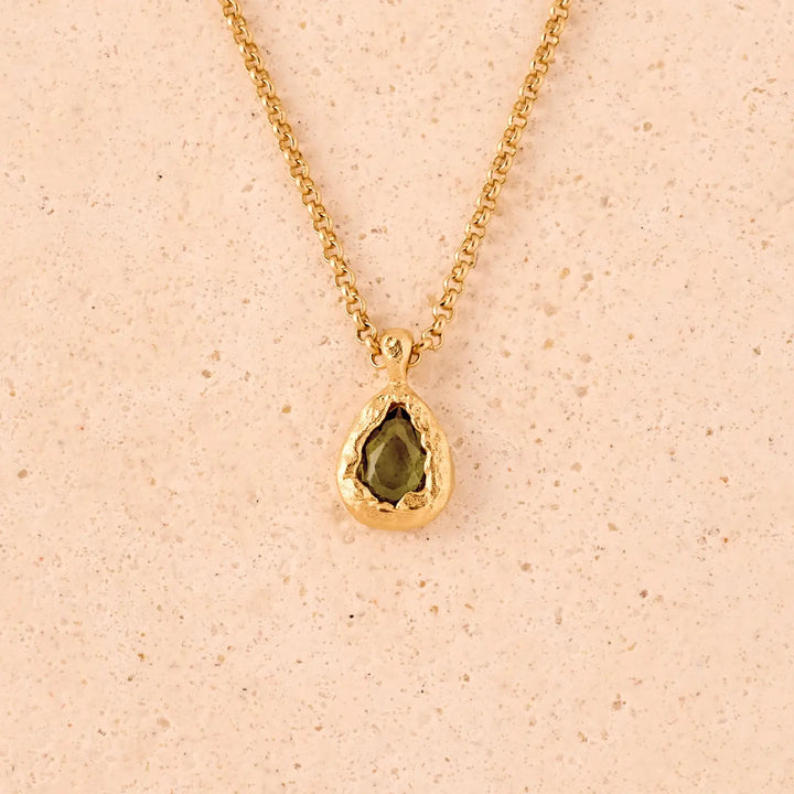 Agapée – Lysia Dark Green Necklace